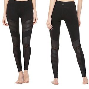 Alo Yoga Moto Legging Black Sz S